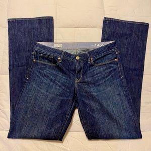 Gap Sexy Boot Cut Blue Jeans 12 Long Excellent Condition